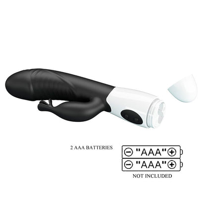 PRETTY LOVE - RASMUSSEN VIBRADOR COELHO COM 30 FUNÇÕES PRETO