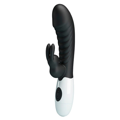 PRETTY LOVE - VIBRADOR COELHO NAUGHTY BUNNY COM 30 FUNÇÕES PRETO