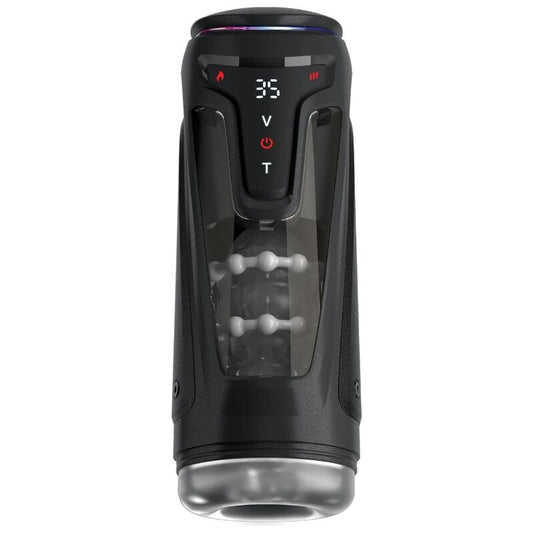 PDX ELITE - MOTO-BATOR PRO MASTURBADOR AUTOMÁTICO COM VIBRAÇÃO E AQUECIMENTO 26,5 CM