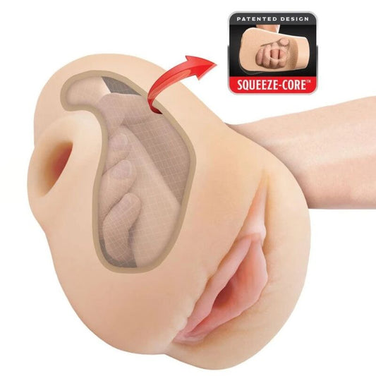 PDX PLUS - VAGINA REALISTA, APERTO E EMOÇÃO, 18 CM