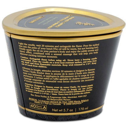 SHUNGA - VELA DE MASSAGEM LAVANDA 170 ML