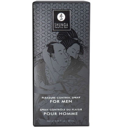 SHUNGA - SPRAY CONTROLADOR DE PRAZER PARA HOMENS 20 ML