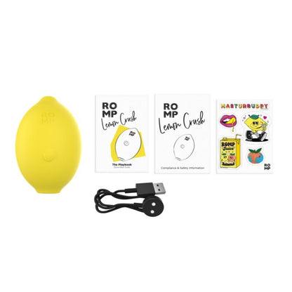 ROMP - LEMON CRUSH PLEASURE AIR ESTIMULADOR CLITÓRICO AMARELO