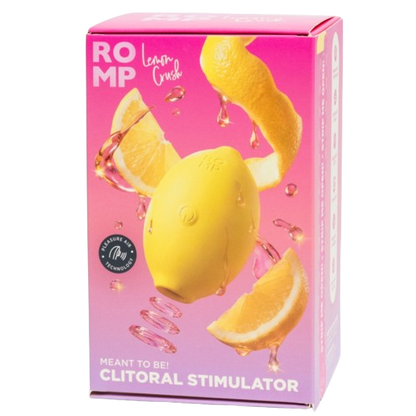 ROMP - LEMON CRUSH PLEASURE AIR ESTIMULADOR CLITÓRICO AMARELO