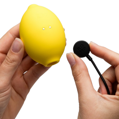 ROMP - LEMON CRUSH PLEASURE AIR ESTIMULADOR CLITÓRICO AMARELO