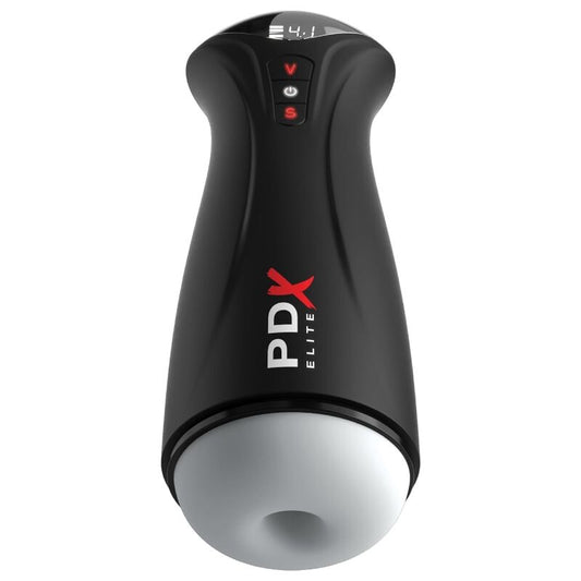 PDX ELITE - FAP-GASM CLEAR MASTURBADOR MASCULINO COM SUCÇÃO INTERMITENTE