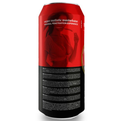 ALIVE - LATA DE CERVEJA COM VAGINA DE MASTURBAÇÃO MASCULINA