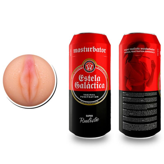 ALIVE - LATA DE CERVEJA COM VAGINA DE MASTURBAÇÃO MASCULINA