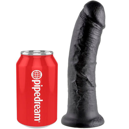 KING COCK - 8 DILDO NEGRO 20.3 CM