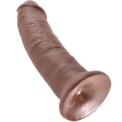 KING COCK - 9 DILDO MARRÓN 22.9 CM