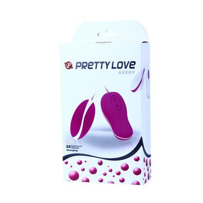 PRETTY LOVE - VIBRATING EGG WITH REMOTE CONTROL AVERY