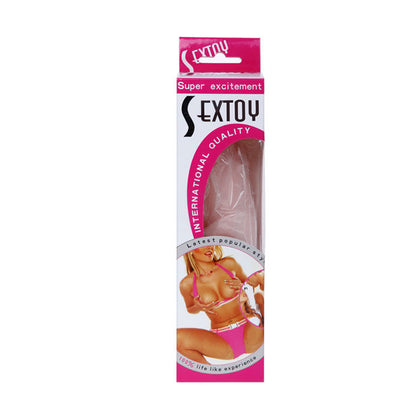 BAILE - DILDO DE SILICONA REALISTIC SKIN TOUCH 19 CM COLOR DE LA CAJA ALEATORIO