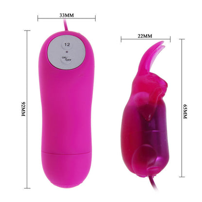BAILE - VIBRADOR CONEJITO SECRETO PRETTY LOVE 12 VELOCIDADES