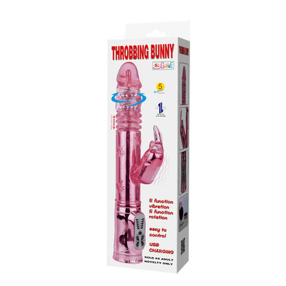 BAILE - ROTADOR THROBBING BUNNY PINK RAMPANT