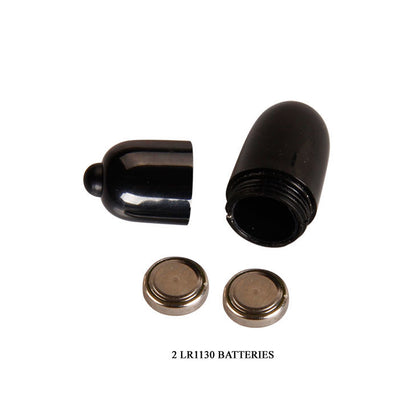 PRETTY LOVE - BLACK CHESTER VIBRATOR RING