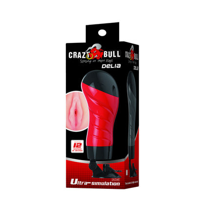 CRAZY BULL - FLORA VAGINA CON BASE MASTURBADOR DE VOZ