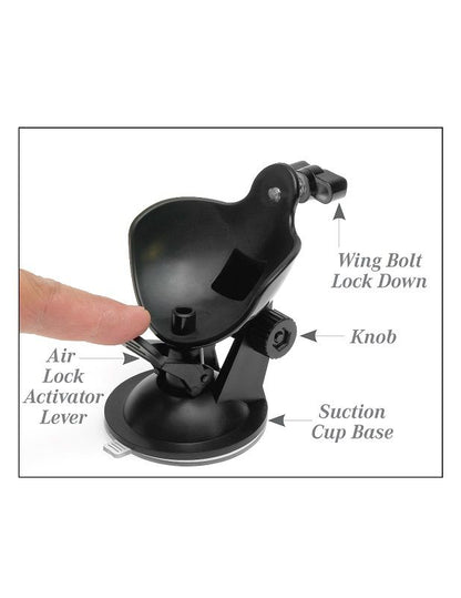 EXTREME TOYZ - PDX MEGA BATOR USB MASTURBADOR MASCULINO ANO PRETO