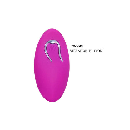 PRETTY LOVE - HUEVO VIBRADOR CON CONTROL REMOTO BERGER 12 V