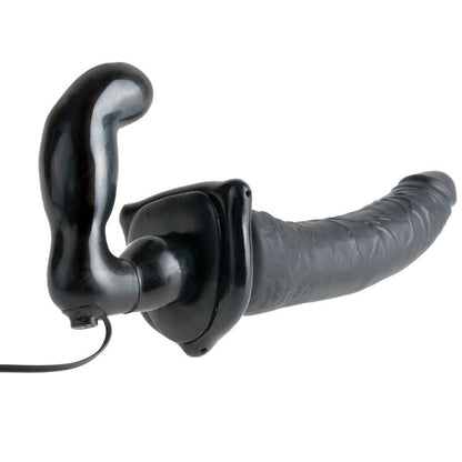 FETISH FANTASY SERIES - DELUXE VIBRATING PENETRIS STRAP-ON