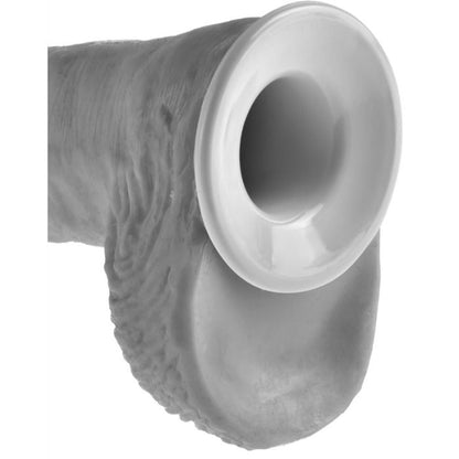 KING COCK - 30.5 CM HOLLOW STRAP-ON SUSPENSION SYSTEM - MEAT