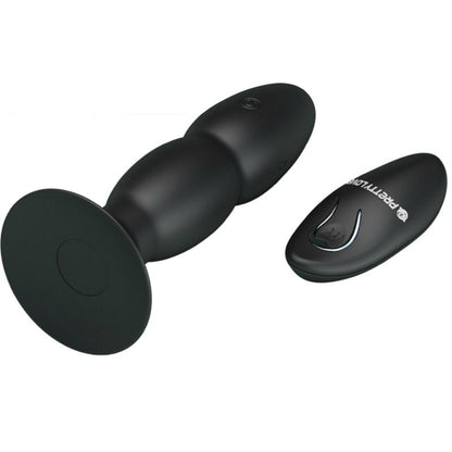 PRETTY LOVE - LOVE PLUG VIBRATOR AND ROTATION BY REMOTE CONTROL
