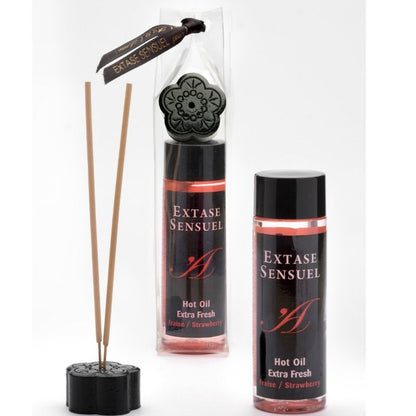 SENSUAL EXTASE - MASSAGE OIL WITH EXTRA FRESH STRAWBERRY EFFECT 100 ML