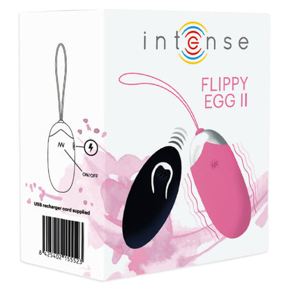 INTENSE - FLIPPY II VIBRANT EGG WITH REMOTE CONTROL PINK