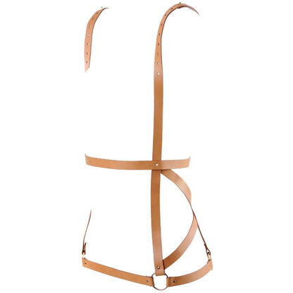 JEWELRY - INDISCRETS MAZE HARNESS DRESS FORM - BROWN