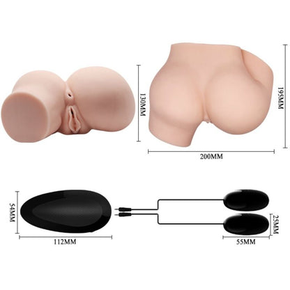 CRAZY BULL - ASS WITH VAGINA AND REALISTIC NAKED NUDES AND VIBRATION
