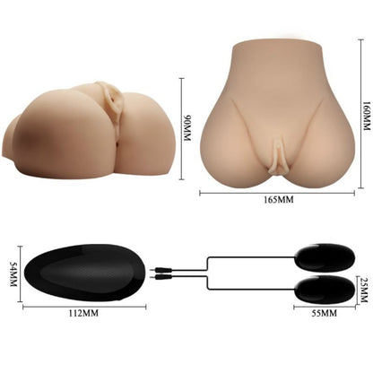 CRAZY BULL - REALISTIC VAGINA AND NAKED PUSSY WITH VIBRATION POSITION 7
