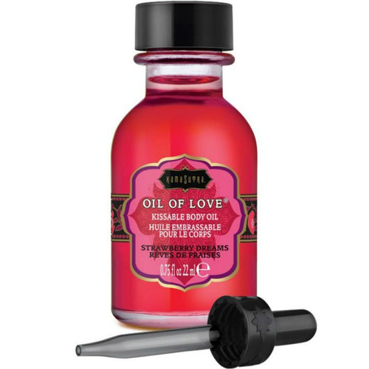 KAMASUTRA - STRAWBERRY EDIBLE OIL 22 ML
