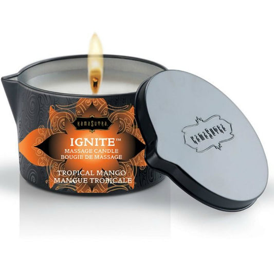 KAMASUTRA - TROPICAL CABLE MASSAGE CANDLE 170 GR