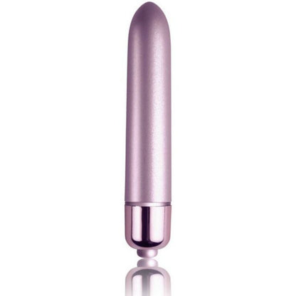 ROCKS-OFF - VIBRATING CANDLE WITH A SOFT VELVET TOUCH IN LILAC