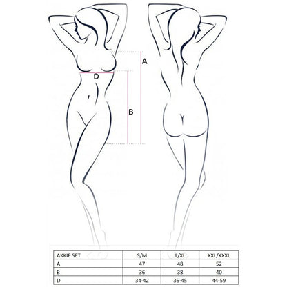 PASSION - WOMAN AKKIE SET DISFRAZ NURS L/XL