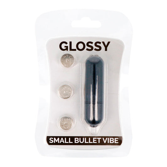 GLOSSY - SMALL BLACK VIBE BULLET
