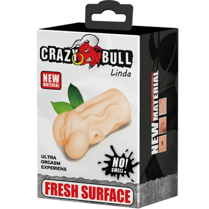 CRAZY BULL - BEAUTIFUL VAGINA MASTURBATOR 13.7 CM