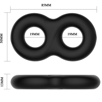 CRAZY BULL - MEDICAL SILICONE DOUBLE RING