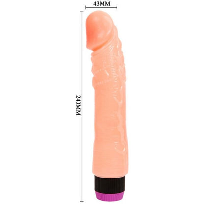 BAILE - 24 CM NATURAL FLEXIBLE REALISTIC VIBRATOR