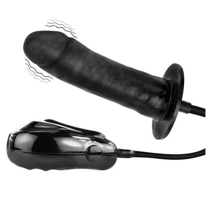 BAILE - DILDO INFLABLE BIGGER JOY CON VIBRACIÓN 16 CM