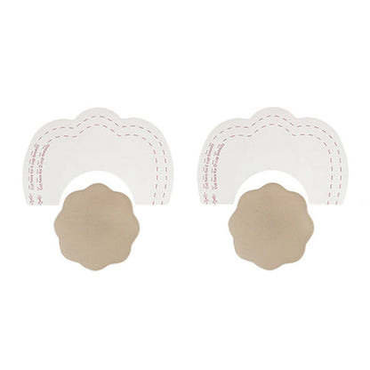 BYE-BRA - BREAST ENHANCER + SILICONE NIPPLE COVER D/F CUP