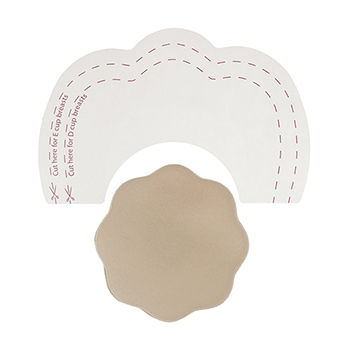 BYE-BRA - BREAST ENHANCER + SILICONE NIPPLE COVER D/F CUP