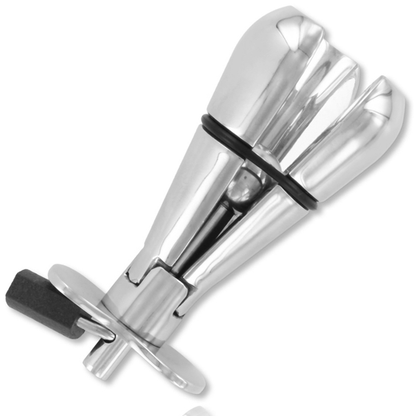 HARD METAL - ANAL PLUG WITH LOCK