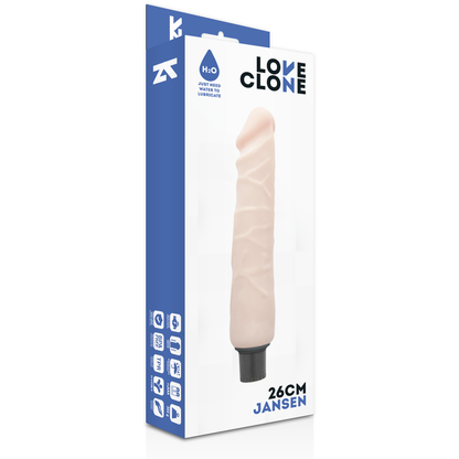 LOVECLONE - JANSEN SELF-LUBRICANT VIBRATOR 26 CM -O- 4.2 CM