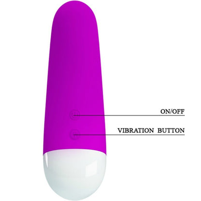 PRETTY LOVE - LUTHER MINIVIBRADOR 30 MODOS DE VIBRACIÓN