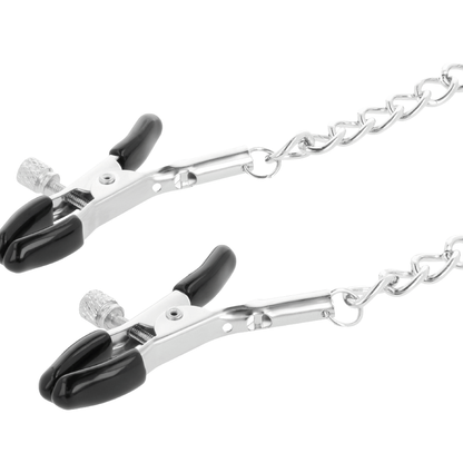 DARKNESS - COLLAR CON CLIPS DE PICO NEGRO