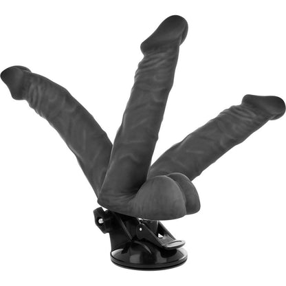 BASECOCK - ARTICULABLE VIBRATOR WITH REMOTE CONTROL, NATURAL 20 CM -O- 4.5 CM