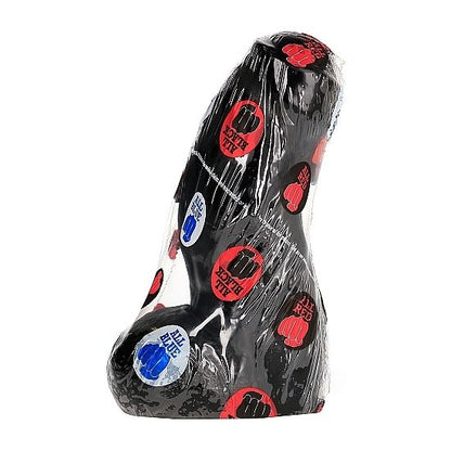 ALL BLACK - BLACK REALISTIC DONG 17 CM