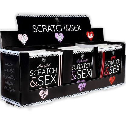 SECRETPLAY - DISPLAY + SCRATCH &amp; SEX POSTURES (ES/EN/FR/PT/DE)