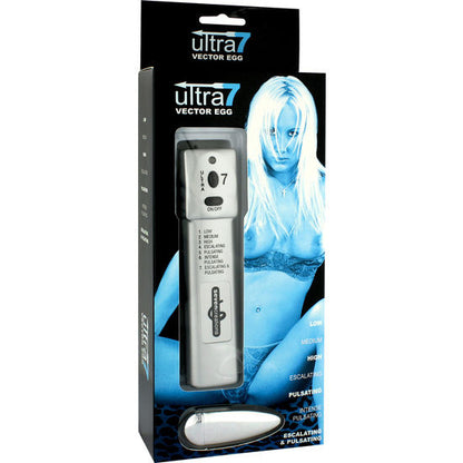 SEVEN CREATIONS - HUEVO VIBRADOR ULTRA 7 VECTOR