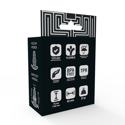 ADDICTED TOYS - SMALL OR 7 CM ADDICTED ANAL DILATOR - TRANSPARENT